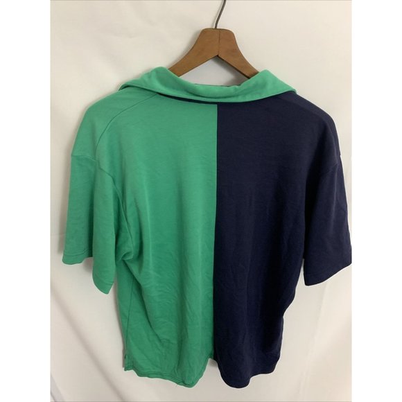 Koret sport L women’s color block vtg short sleeve polo shirt top - Picture 4 of 4